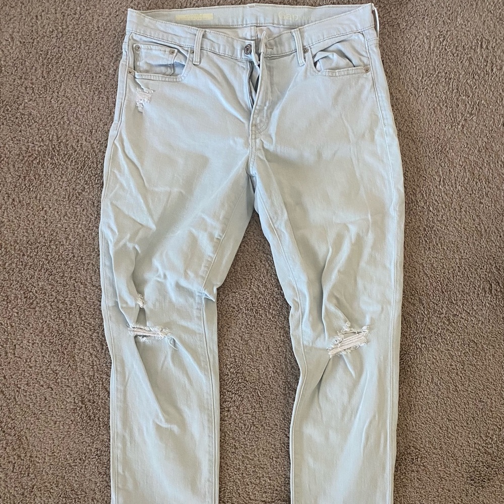 Gap skinny ankle jeans size 30r